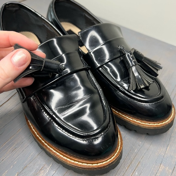 Pier 4 Black Patent Loafers - Picture 4 of 9